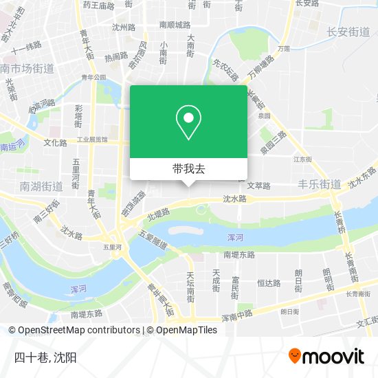 四十巷地图