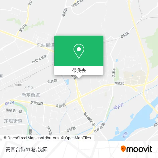 高官台街41巷地图