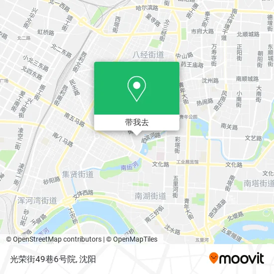 光荣街49巷6号院地图