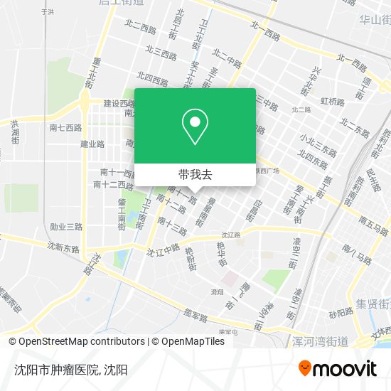 沈阳市肿瘤医院地图