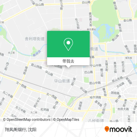 翔凤阁烟行地图
