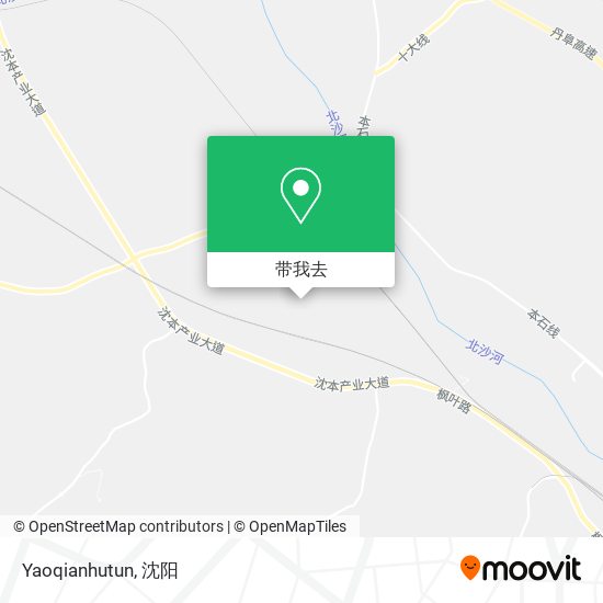 Yaoqianhutun地图