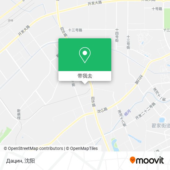 Дацин地图