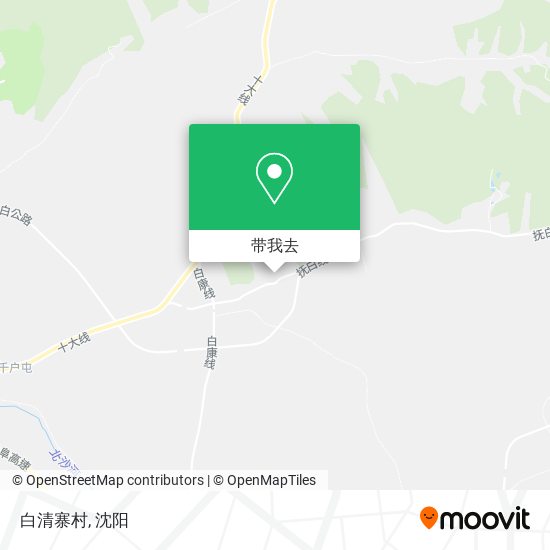 白清寨村地图