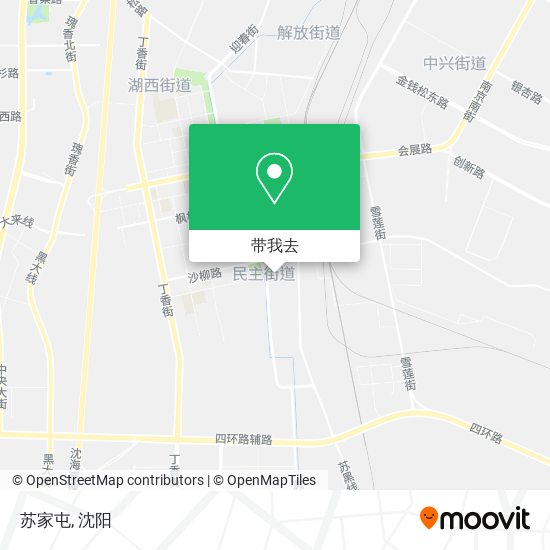 苏家屯地图