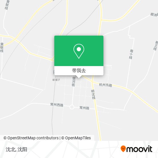沈北地图