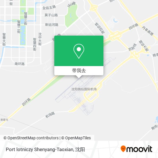 Port lotniczy Shenyang-Taoxian地图