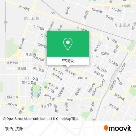 铁西地图