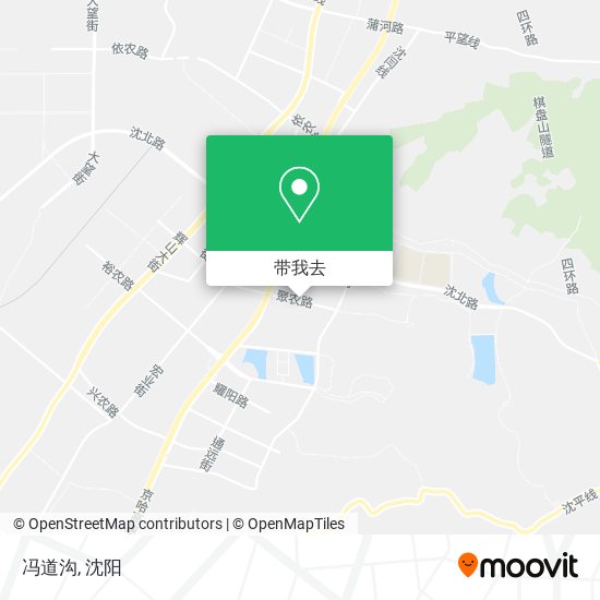 冯道沟地图