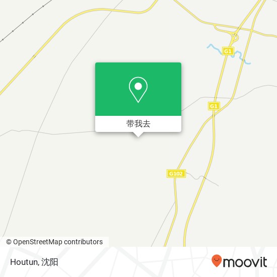 Houtun地图