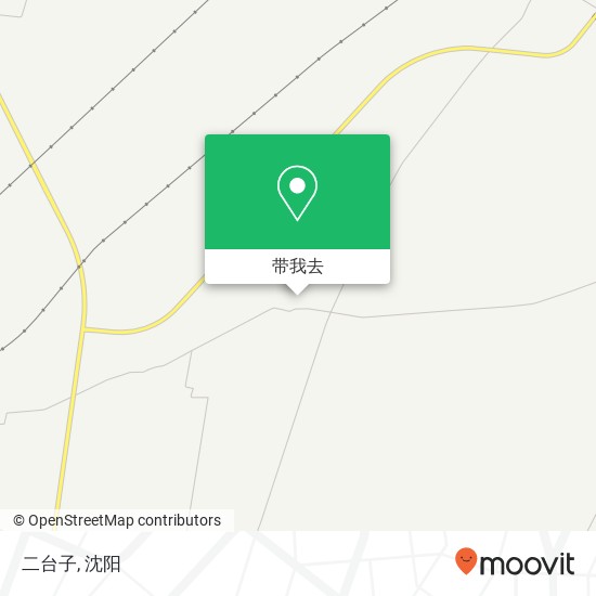二台子地图