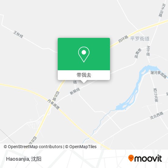 Haosanjia地图