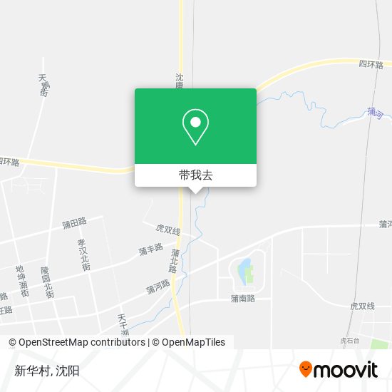 新华村地图