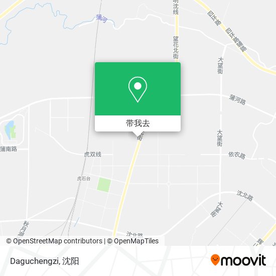 Daguchengzi地图