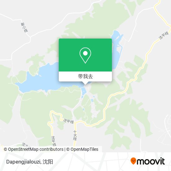 Dapengjialouzi地图