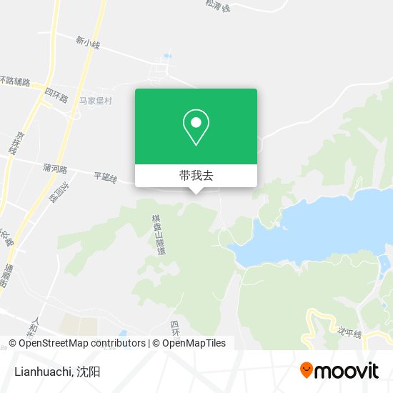 Lianhuachi地图
