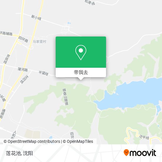 莲花池地图
