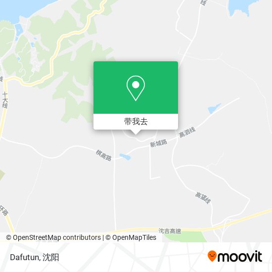 Dafutun地图
