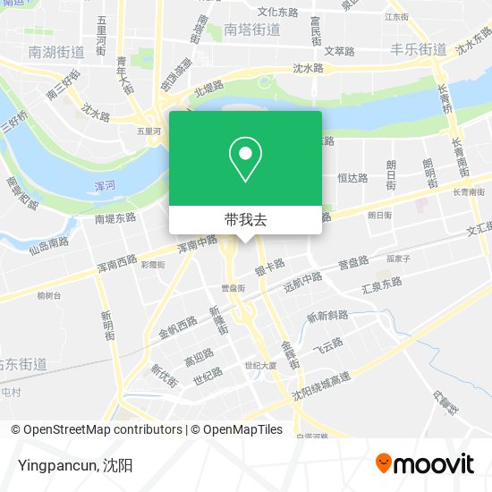 Yingpancun地图