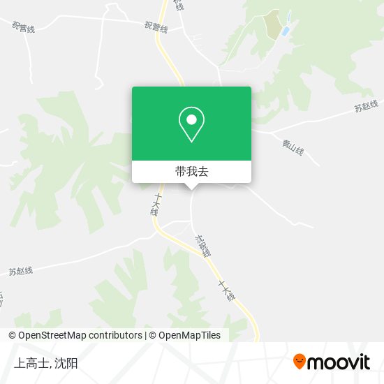 上高士地图