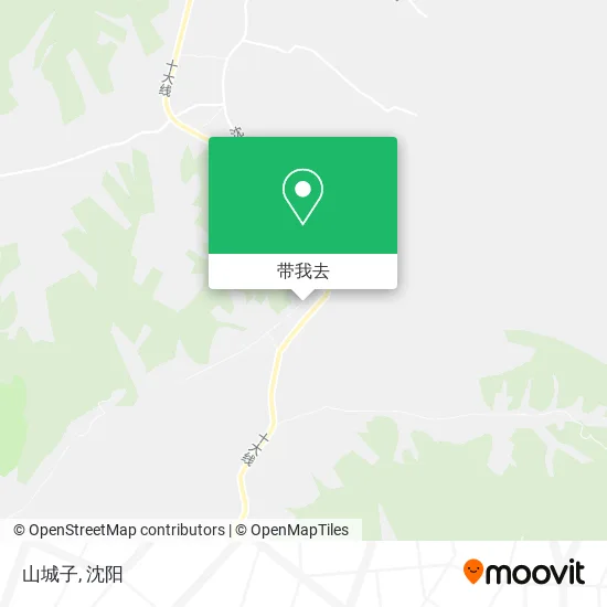 山城子地图