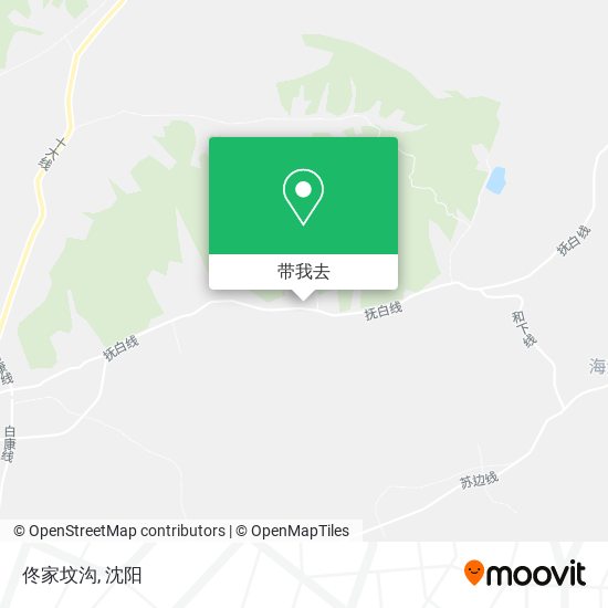 佟家坟沟地图