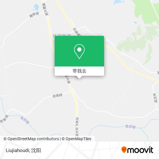 Liujiahoudi地图