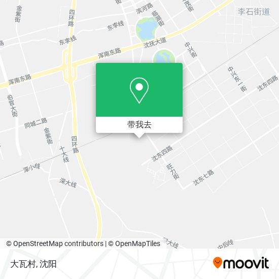 大瓦村地图