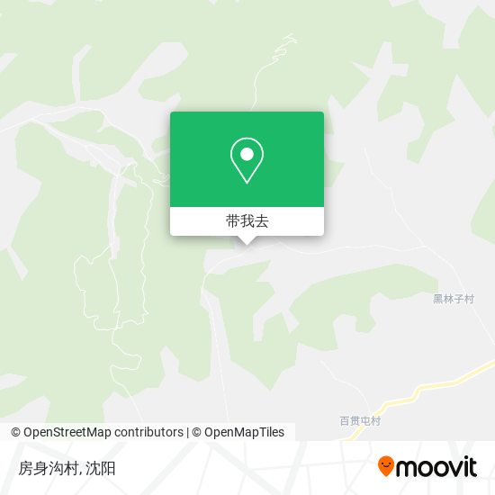 房身沟村地图