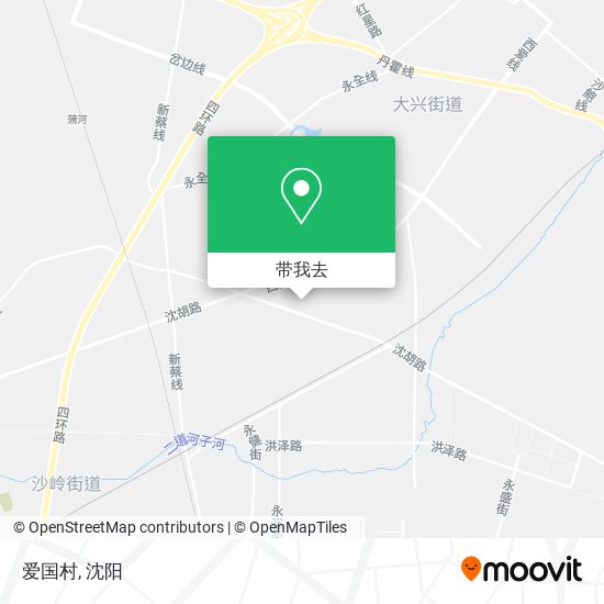 爱国村地图