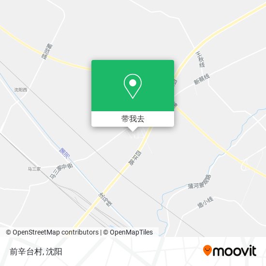 前辛台村地图