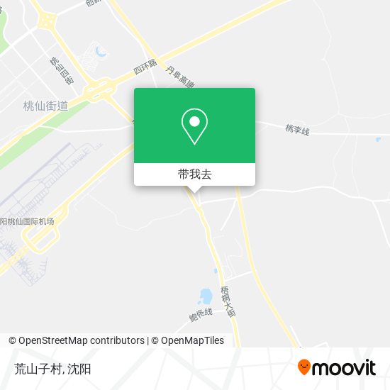 荒山子村地图