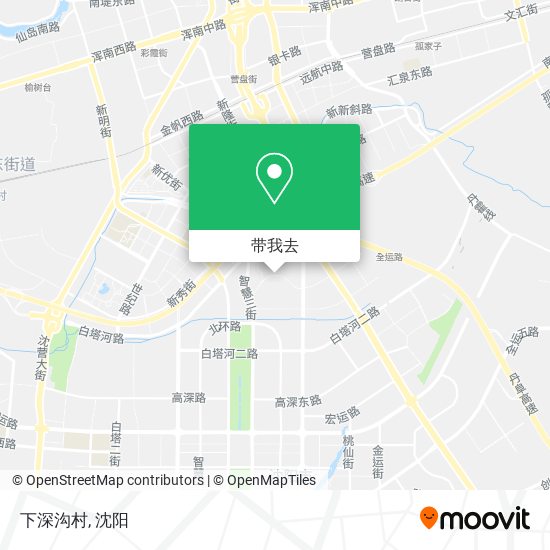 下深沟村地图