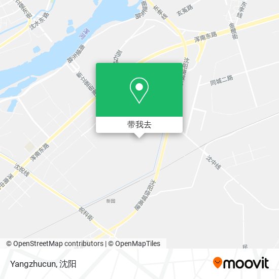 Yangzhucun地图