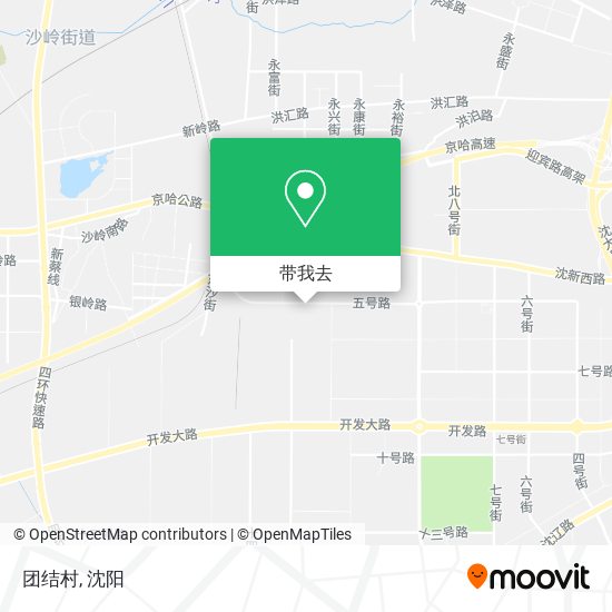 团结村地图