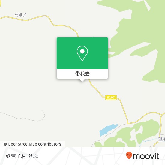 铁营子村地图