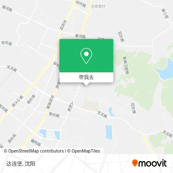 达连堡地图