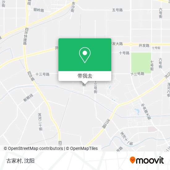 古家村地图