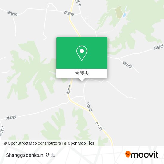 Shanggaoshicun地图