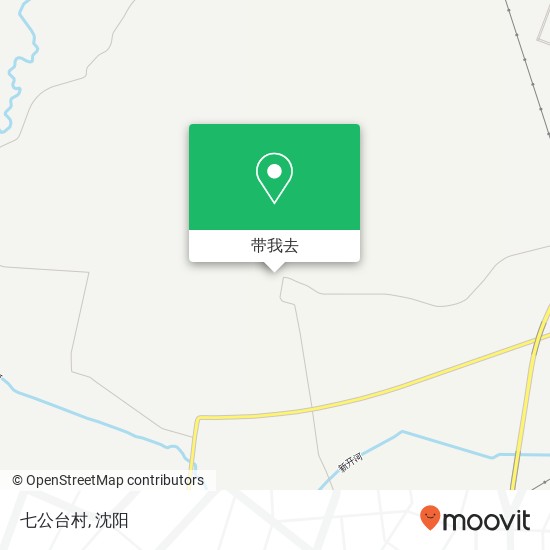 七公台村地图