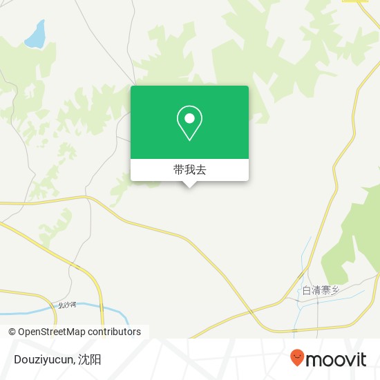 Douziyucun地图
