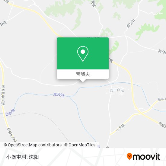 小堡屯村地图