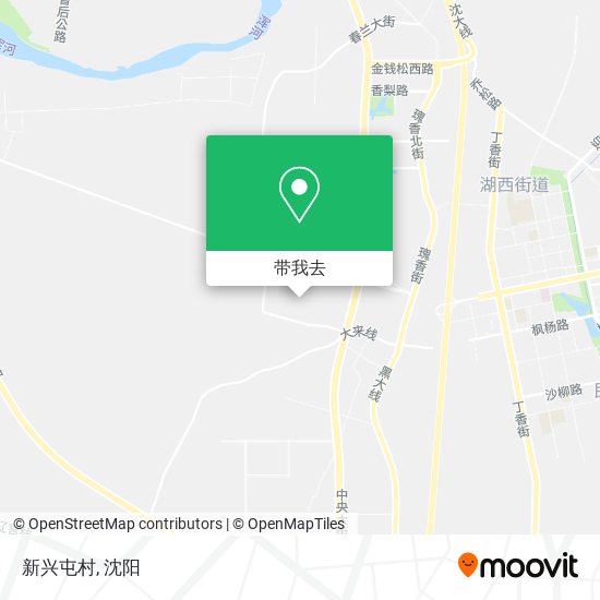 新兴屯村地图