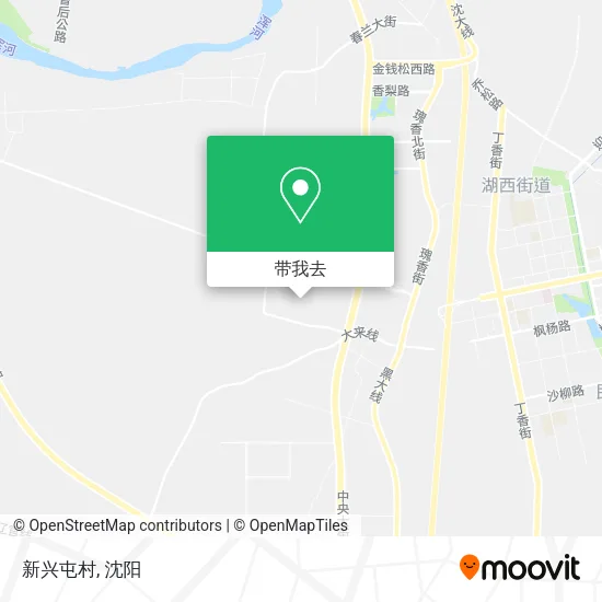 新兴屯村地图