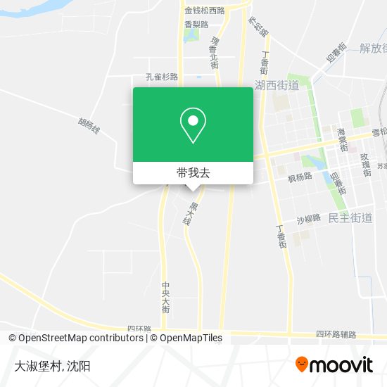 大淑堡村地图