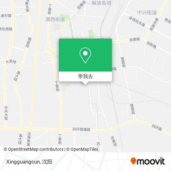 Xingguangcun地图