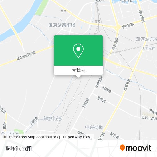 驼峰街地图