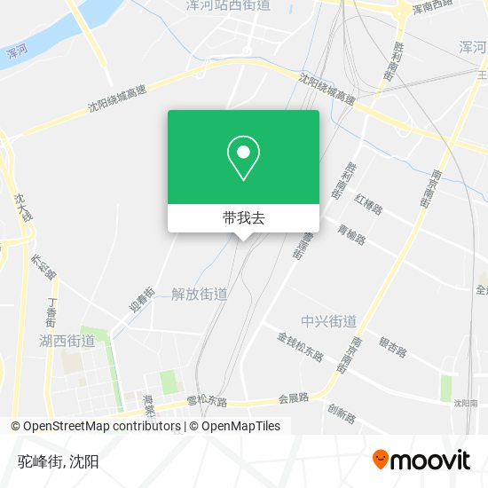驼峰街地图