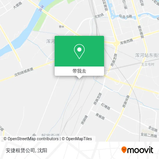 安捷租赁公司地图