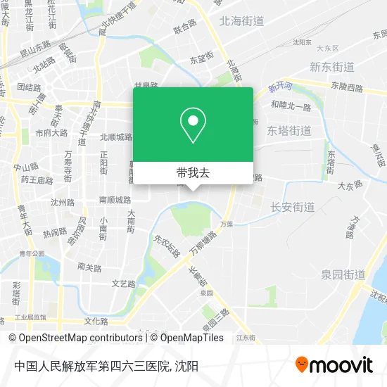 中国人民解放军第四六三医院地图